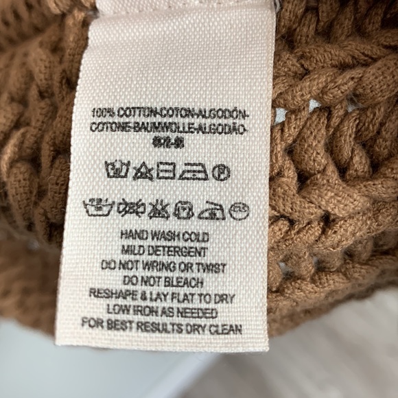 Free People Simply Sienna Cardigan Camel Size XS - Picture 12 of 12